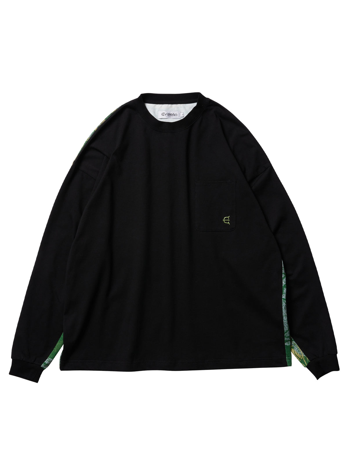 EVISEN Card L/S Tee - Black