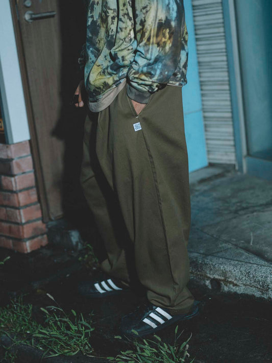 EVISEN Bohemian Cotton Pants - Khaki