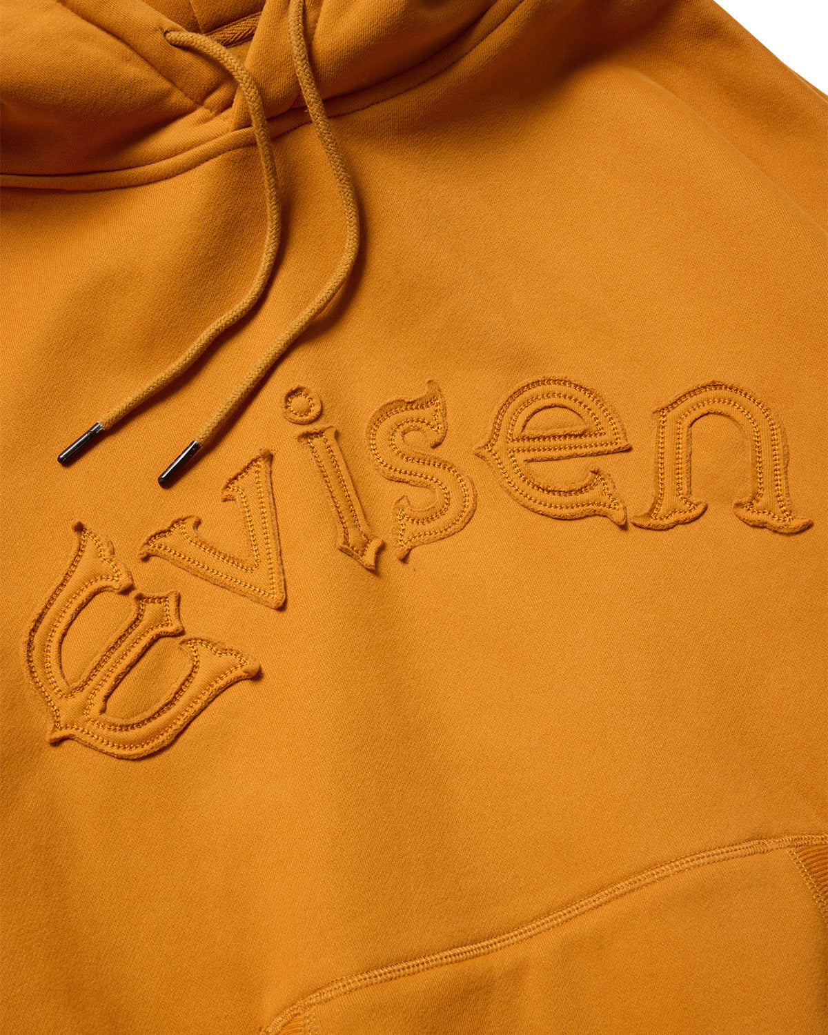 EVISEN Arch Logo Patch Hoodie - Mustard