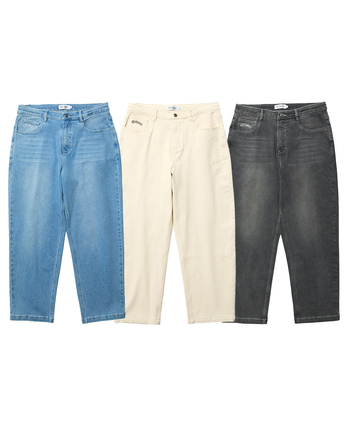 EVISEN One-Up Jeans - Off White