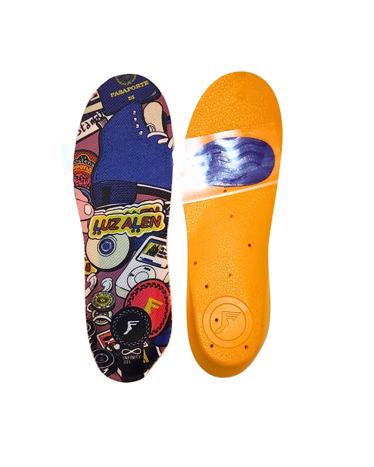 FP Kingfoam Orthotics Pro Infinity Foam Insoles x Luz Allen