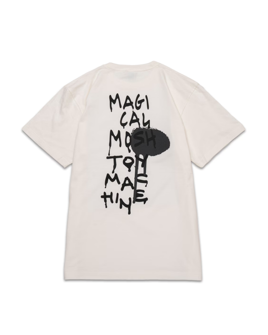 MxMxM x TOY MACHINE "MMM Fist" Tee - White