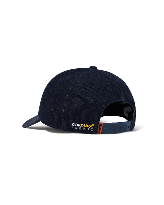 BUTTER GOODS Jive 6-Panel Cap - Rinsed Indigo