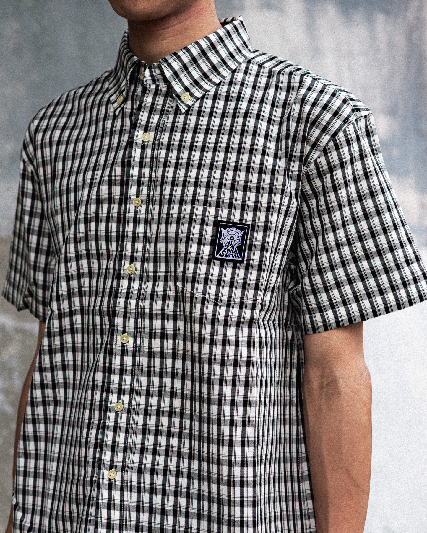 TIMESCAN GN888 Flannel S/S Shirt