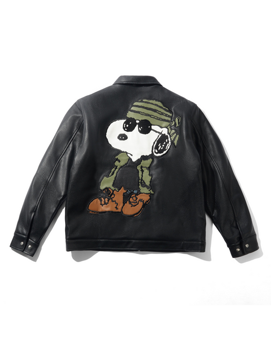 BUTTER GOODS | PEANUTS Guard Dog Jacket - Black