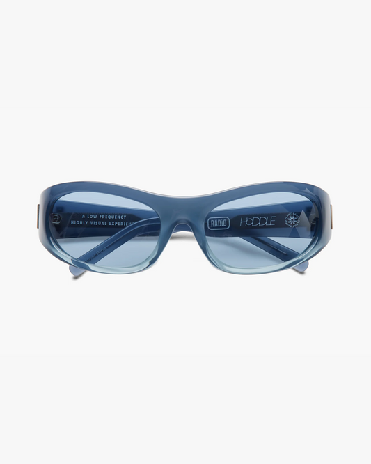 RADIO EYEWEAR | "Prestigio" Hoddle x Radio - Transparent Blue / Fade Blue