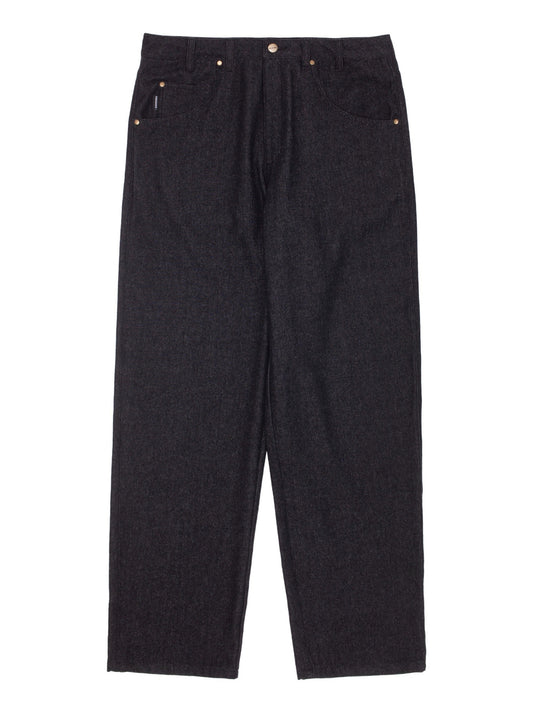 GX1000 Baggy Denim Pants - Black