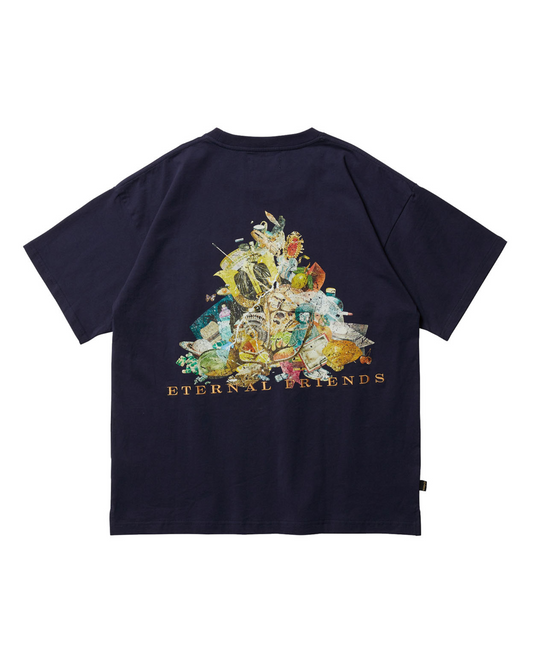 EVISEN Eternal Friends Tee - Navy