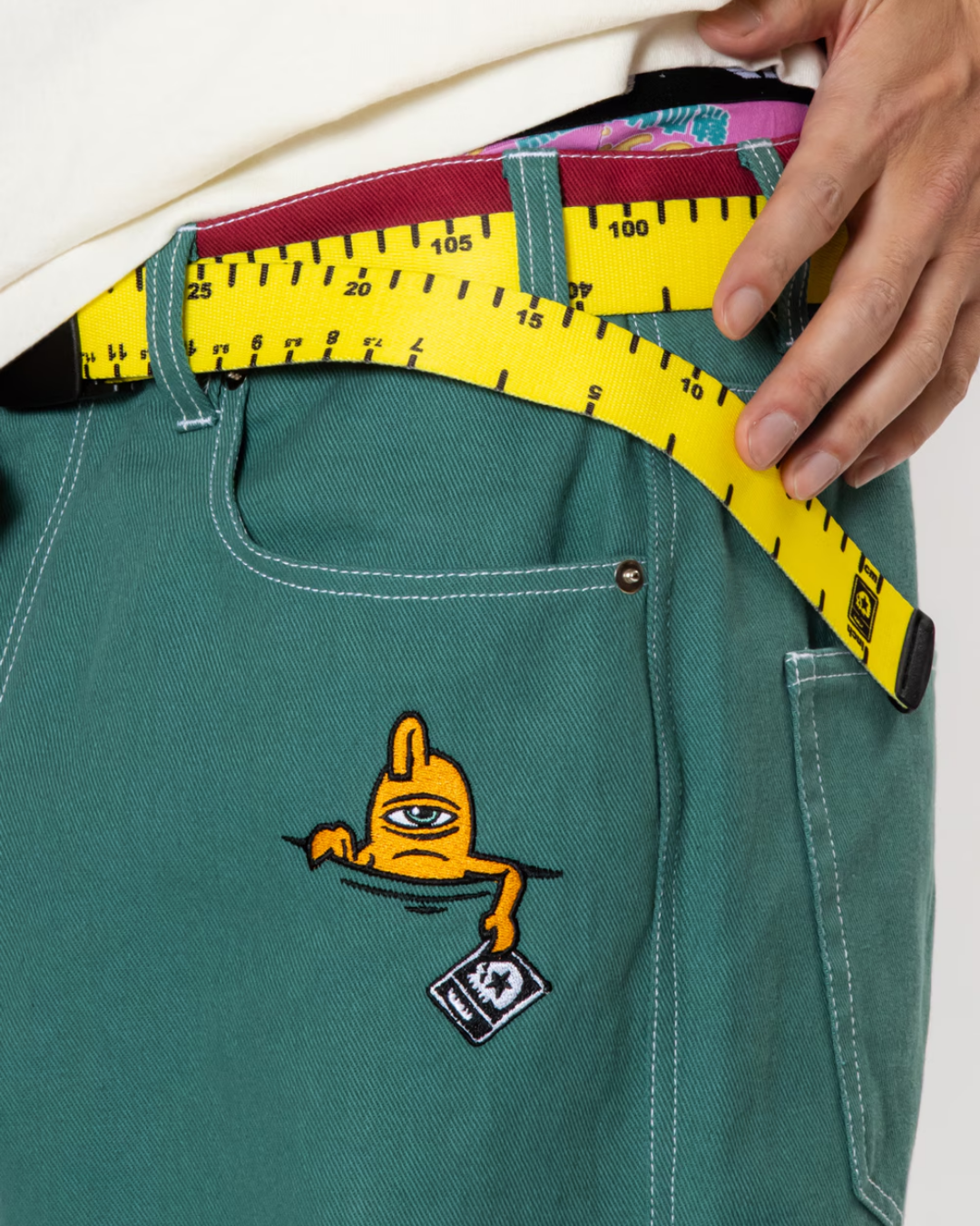 MxMxM Magical Mosh Measure Belt (Reversible) - Purple/Grey