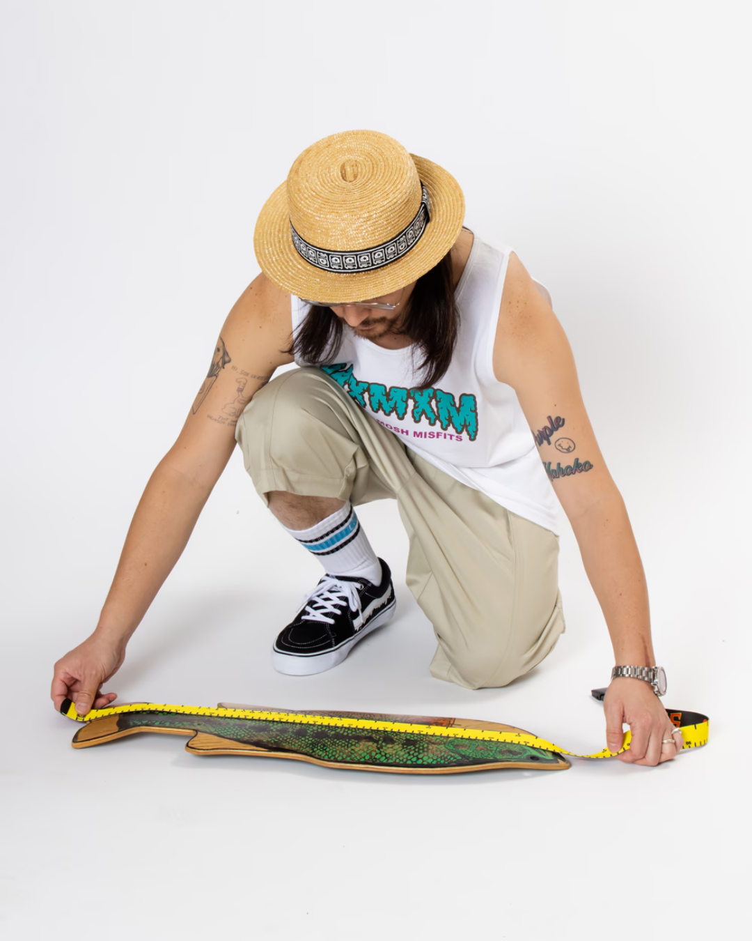 MxMxM Magical Mosh Measure Belt (Reversible) - Purple/Grey