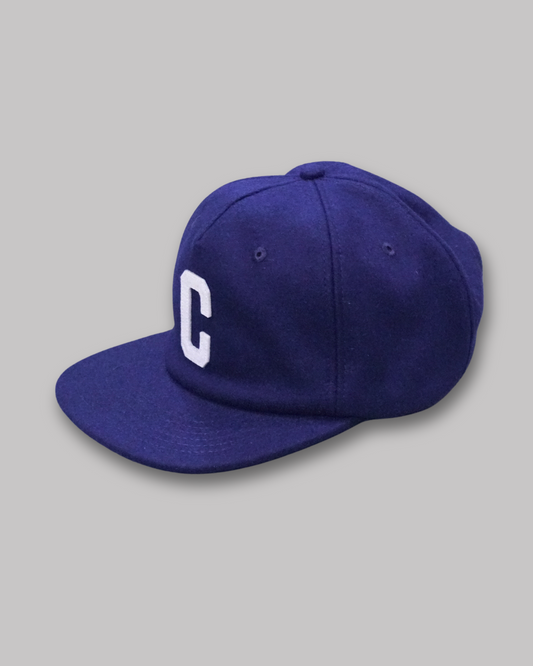 CROOZE League Wool 5-Panel Cap - Navy