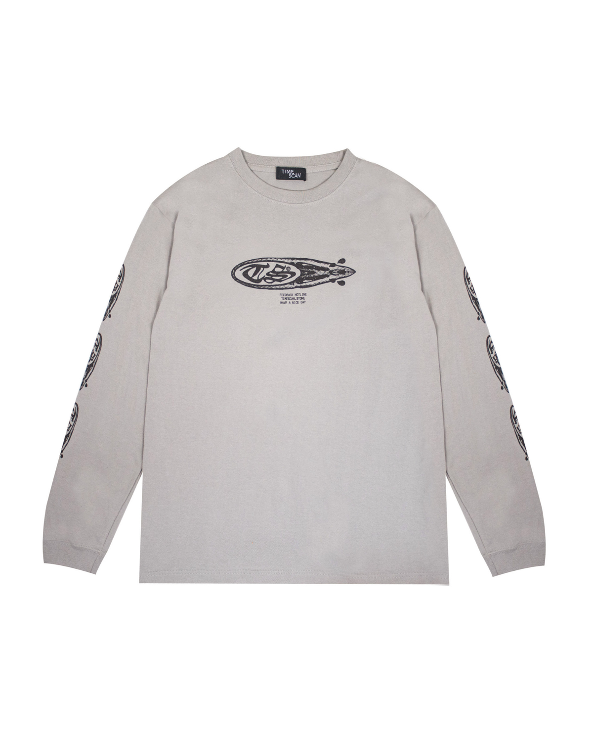 TIMESCAN Crybabies L/S - Grey