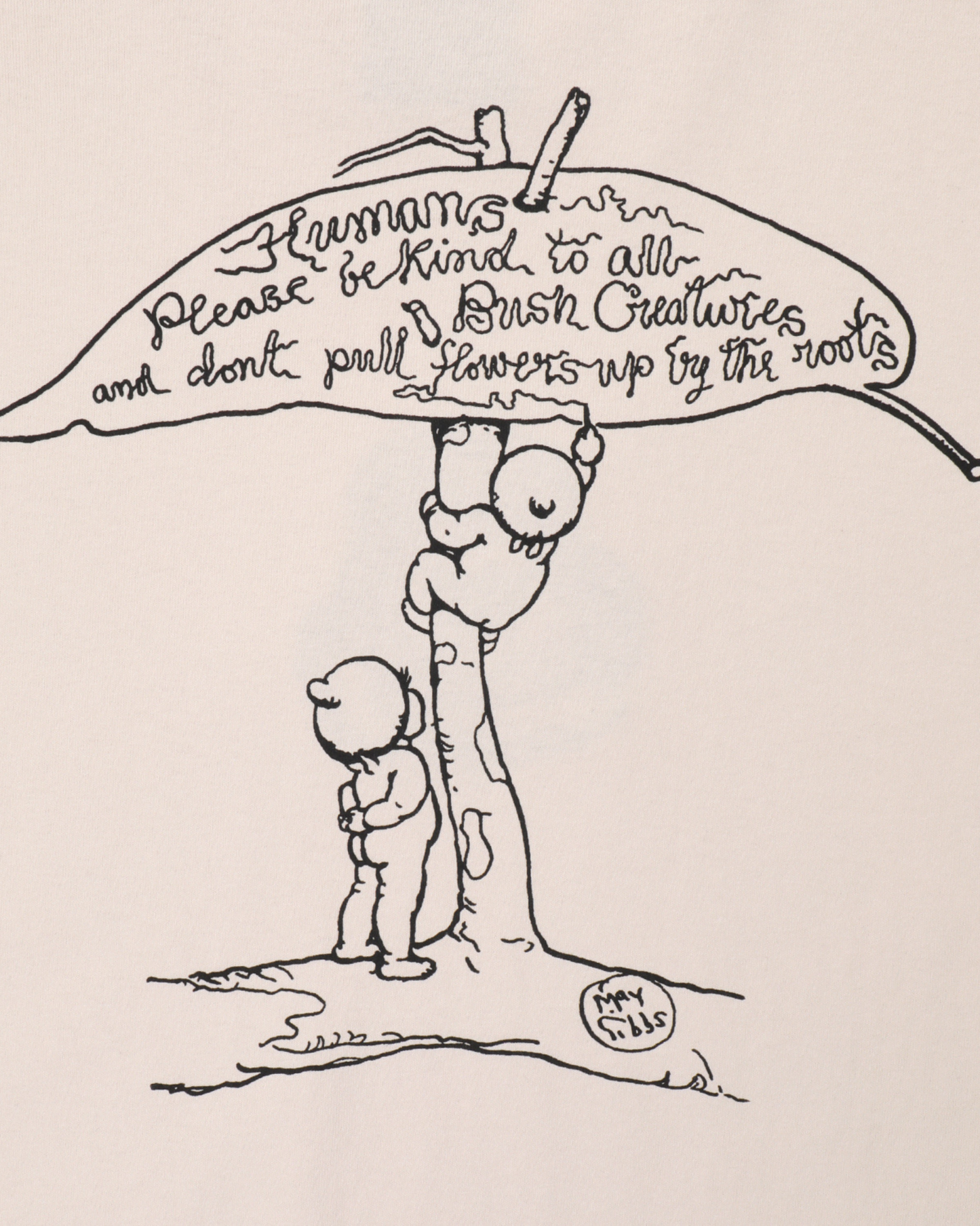 Passport Be Kind Tee - Natural