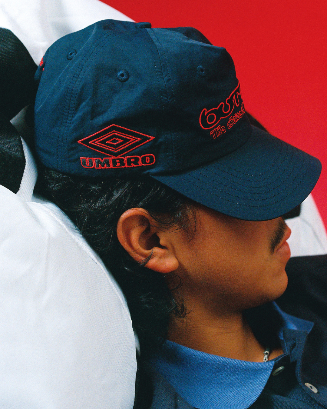 BUTTER GOODS | UMBRO Victory 5 Panel Cap - Navy