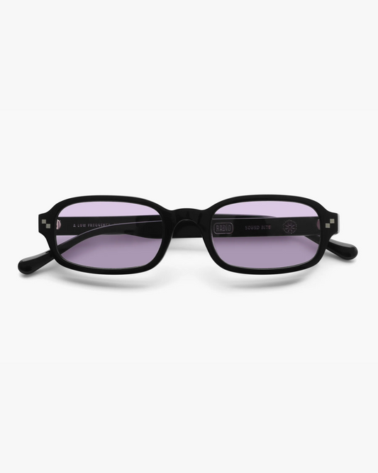 RADIO EYEWEAR | Sound Bite - Black / Purple