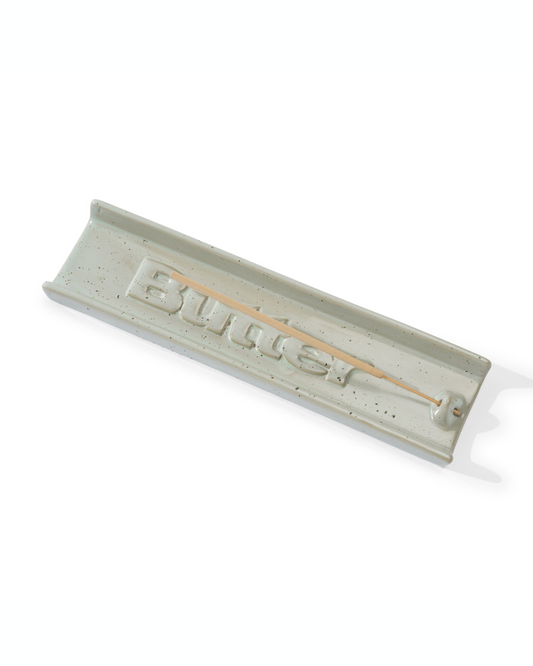 BUTTER GOODS Ceramic Incense Holder - Green