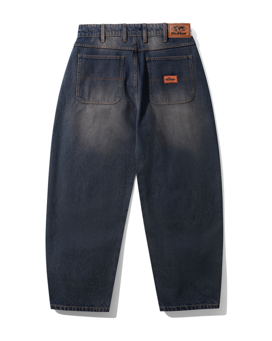 BUTTER GOODS Santosuosso Denim Jeans - Dark Navy Tint