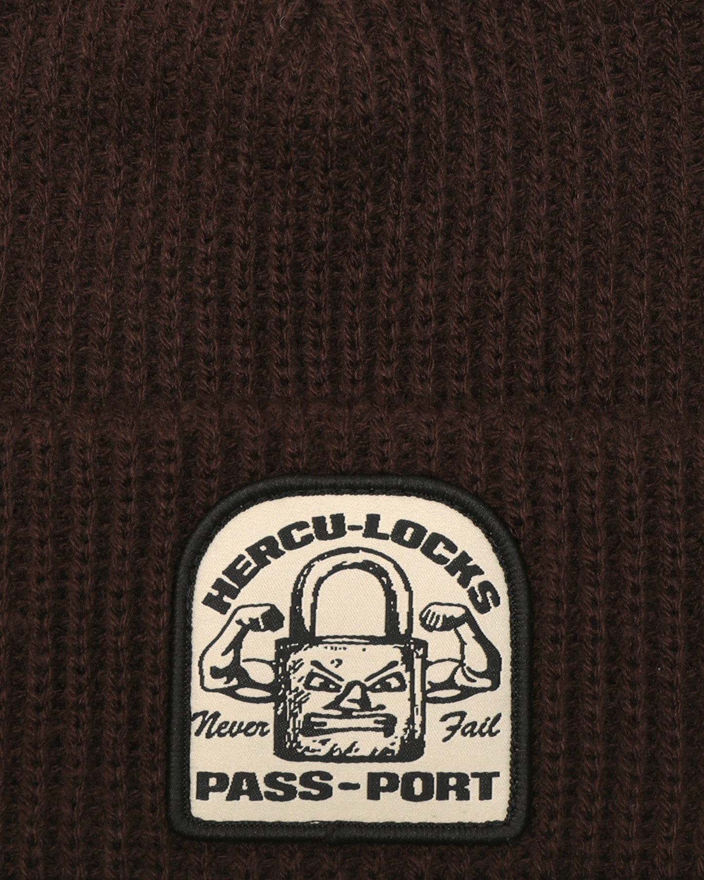 Passport Hercu-Locks Beanie - Dark Choc