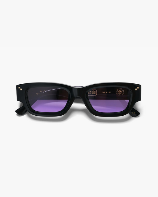 RADIO EYEWEAR | The Blues - Black Polished / Purple