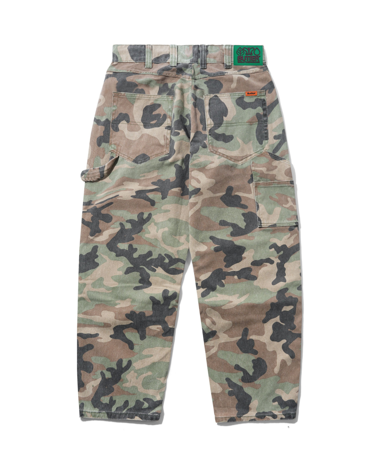 BUTTER GOODS Weathergear Denim Jeans - Woodland Camo