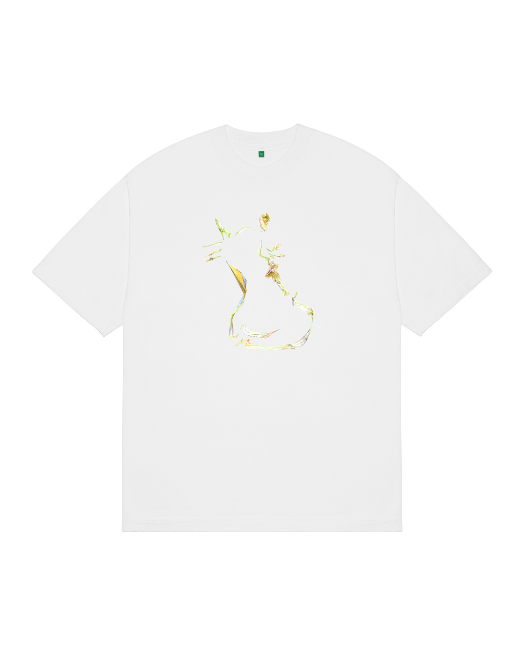b.Eautiful x Heijiro Yagi Cat Tee - White