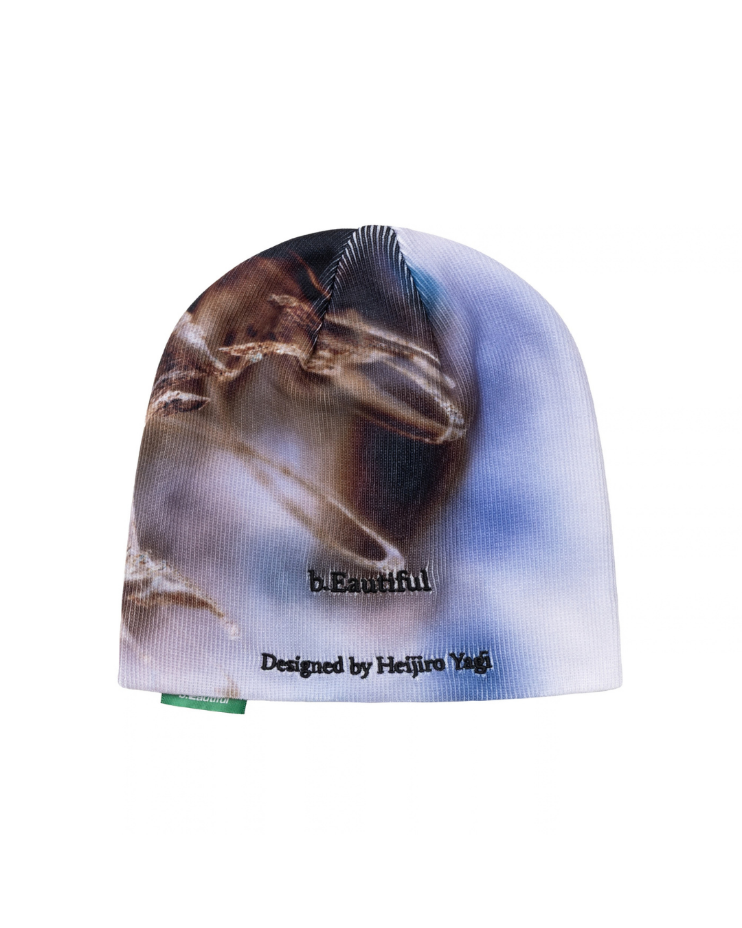 b.Eautiful x Heijiro Yagi Untitled.2681 Beanie - Brown