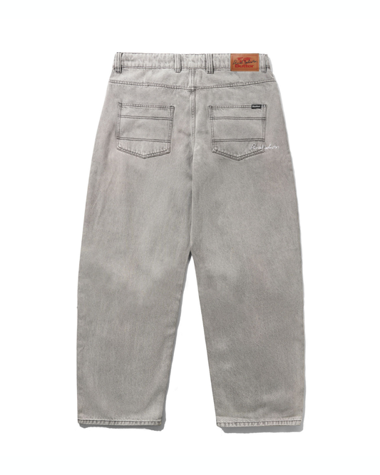BUTTER GOODS | DANIEL JOHNSTON Boxing Denim Jeans - Washed Grey