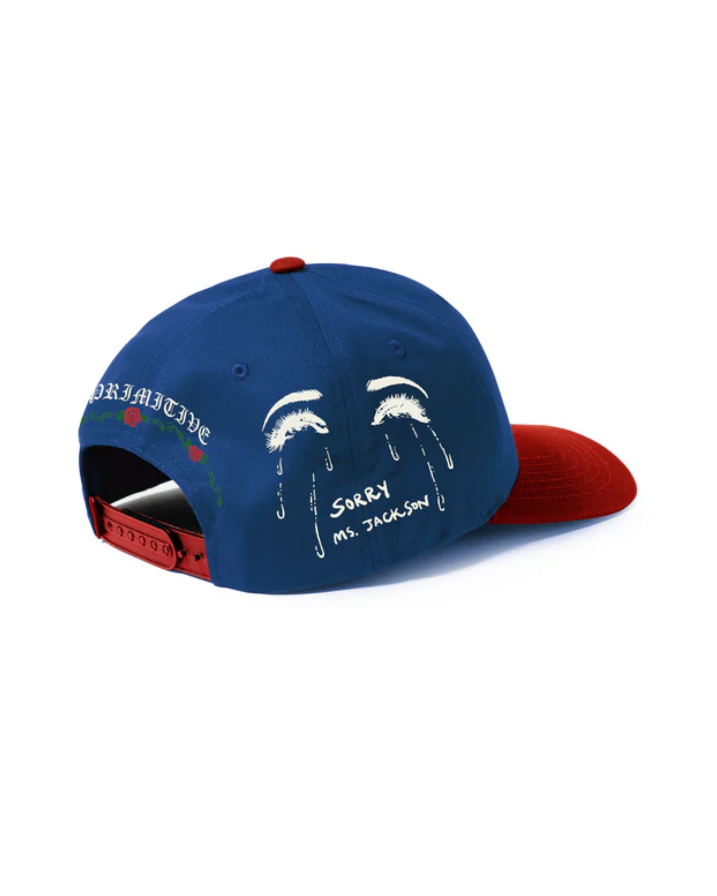 PRIMITIVE x OUTKAST Jackson Snapback Hat - Blue/Red