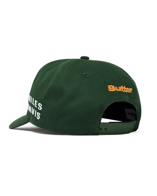 BUTTER GOODS Doo-Bop 5 Panel Cap - Forest