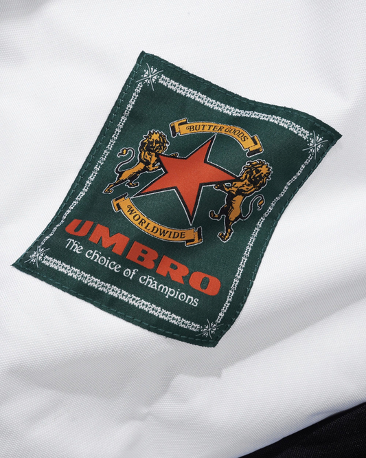 BUTTER GOODS | UMBRO Football Beanbag - Black/White