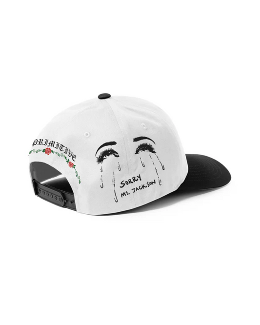 PRIMITIVE x OUTKAST Jackson Snapback Hat - White/Black