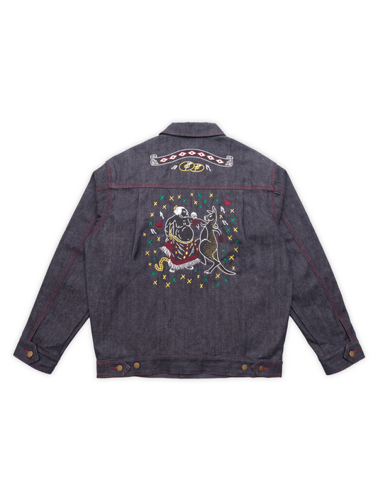 EVISEN x PASSPORT Selvedged Denim Worker Club Jacket