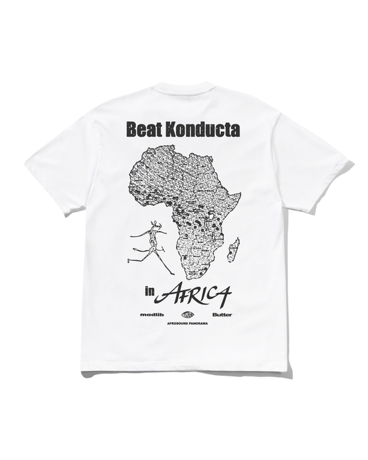 BUTTER GOODS x MADLIB Africa Tee - White
