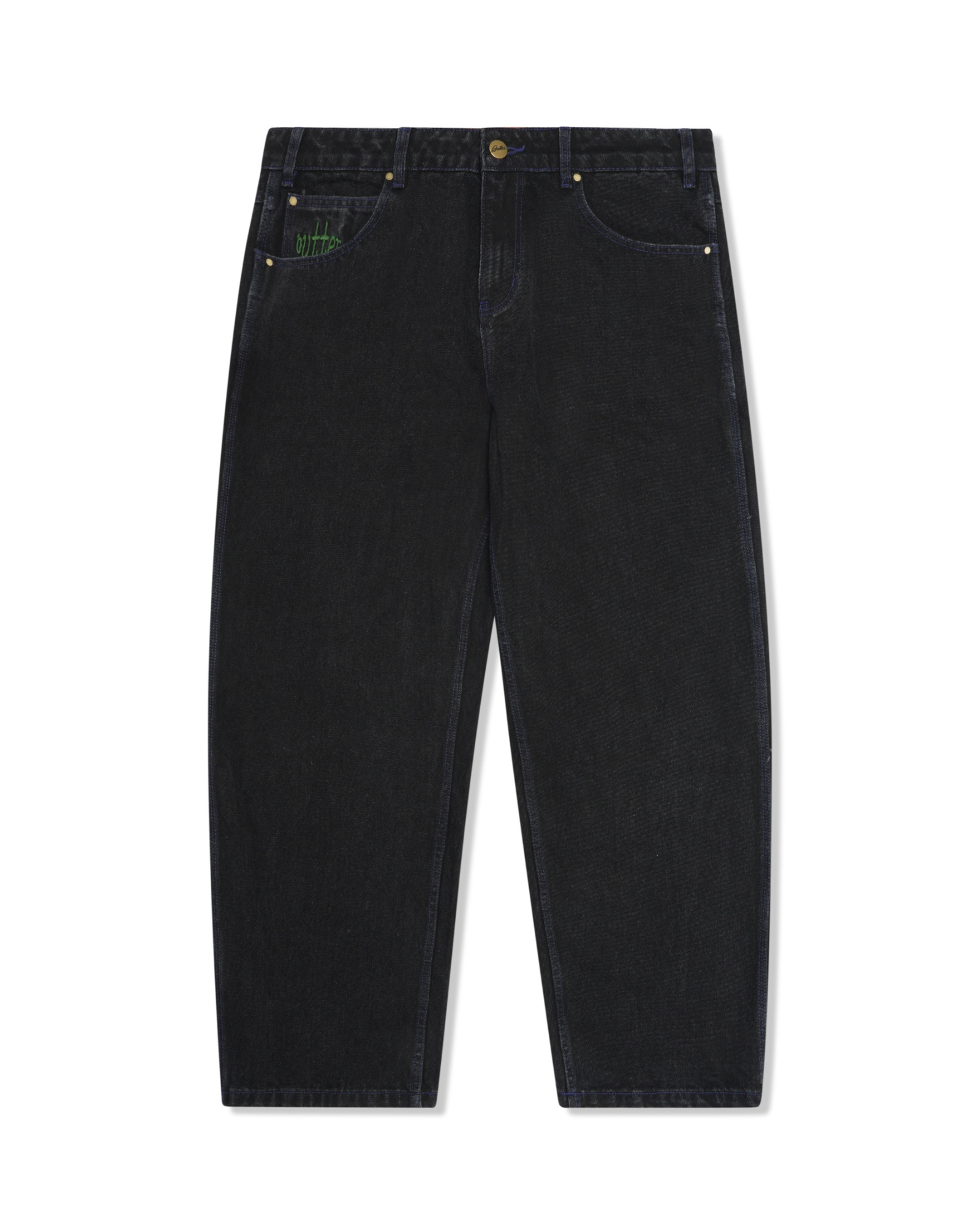 BUTTER GOODS Spider Denim Jeans - Washed Black – Sk8Station