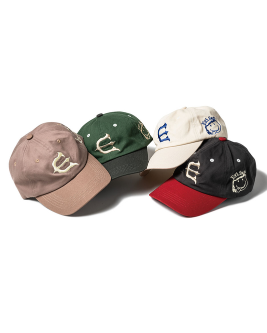 EVISEN One Up 6 Panel Cap - Cream
