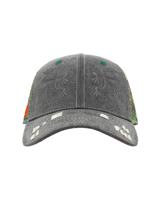 b.Eautiful Biyu Trucker Hat - Washed Black/Army Camo