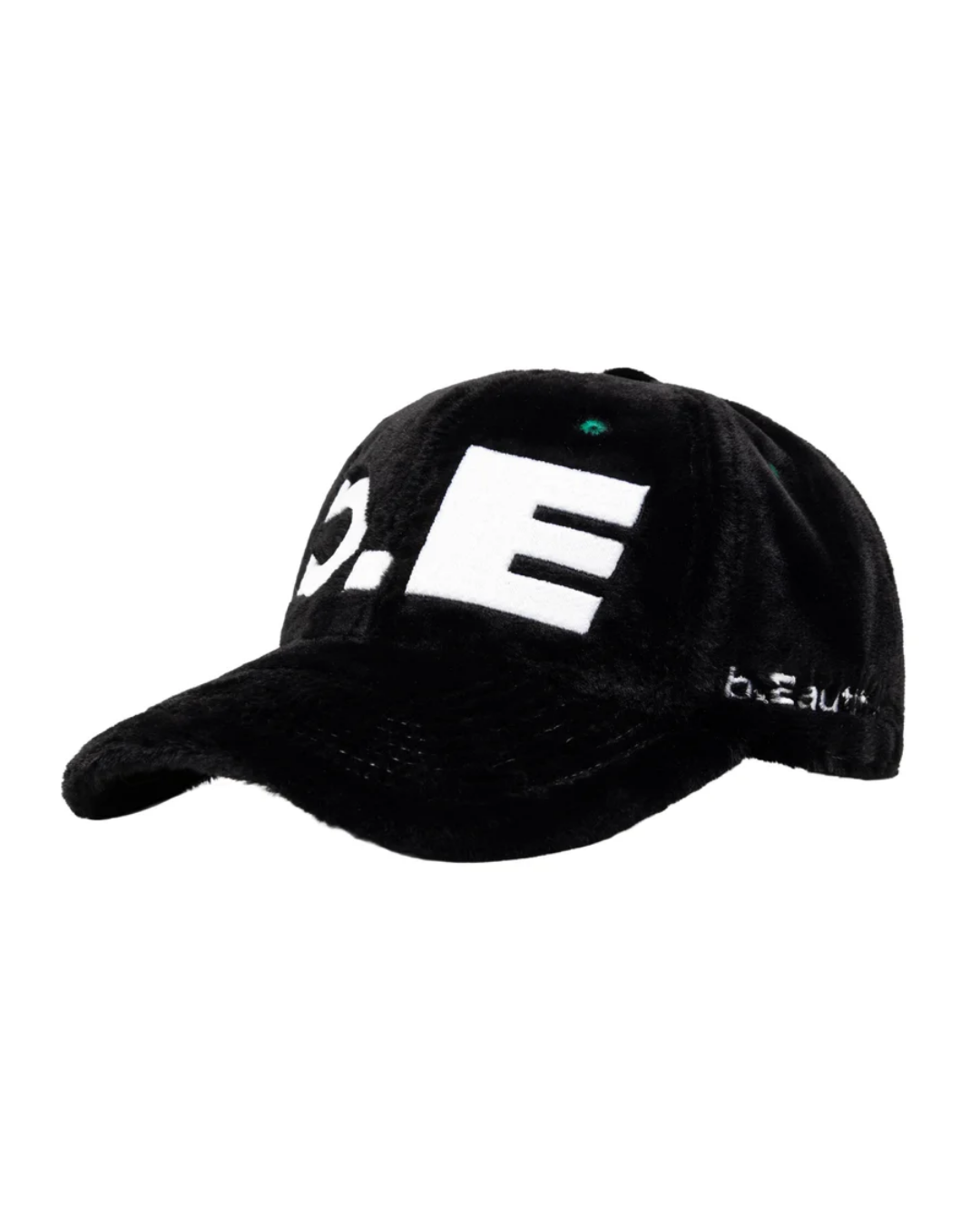 b.Eautiful b.E Hat - Black Plush/White
