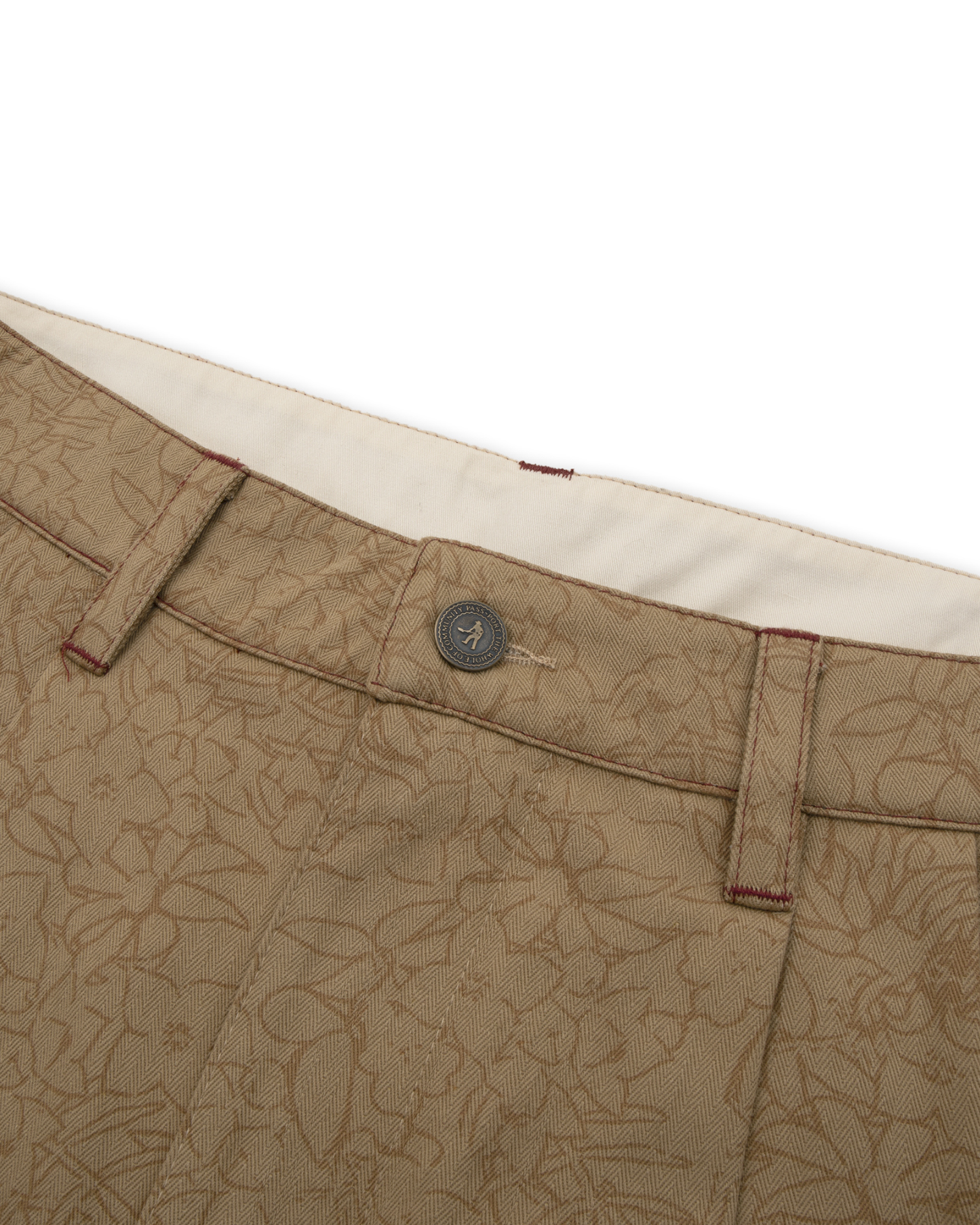 Passport Scribblegum Leagues Club Short - Khaki