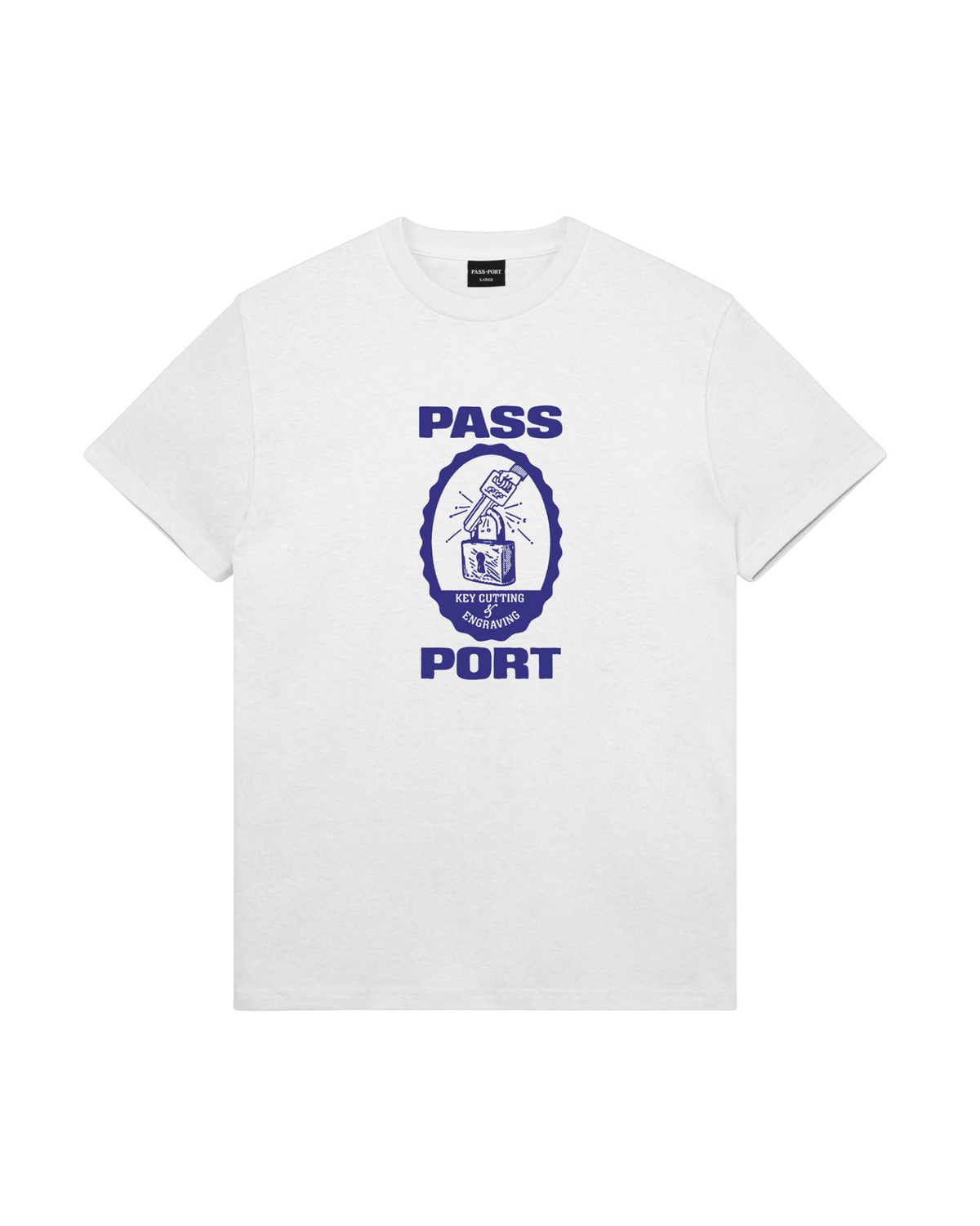 Passport Hercu-Locks Tee - White