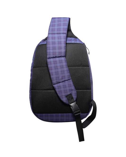 BUTTER GOODS Express Shoulder Bag - Navy Plaid