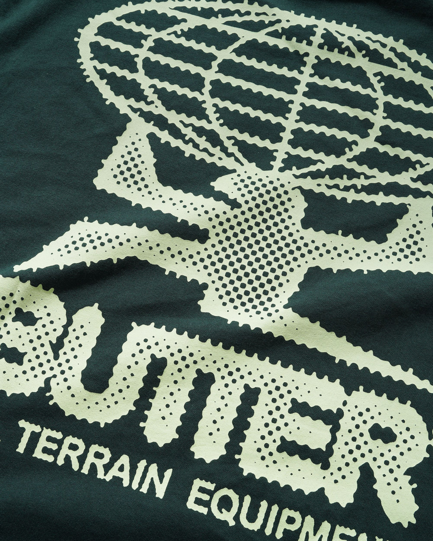 BUTTER GOODS Terrain Tee - Dark Forest