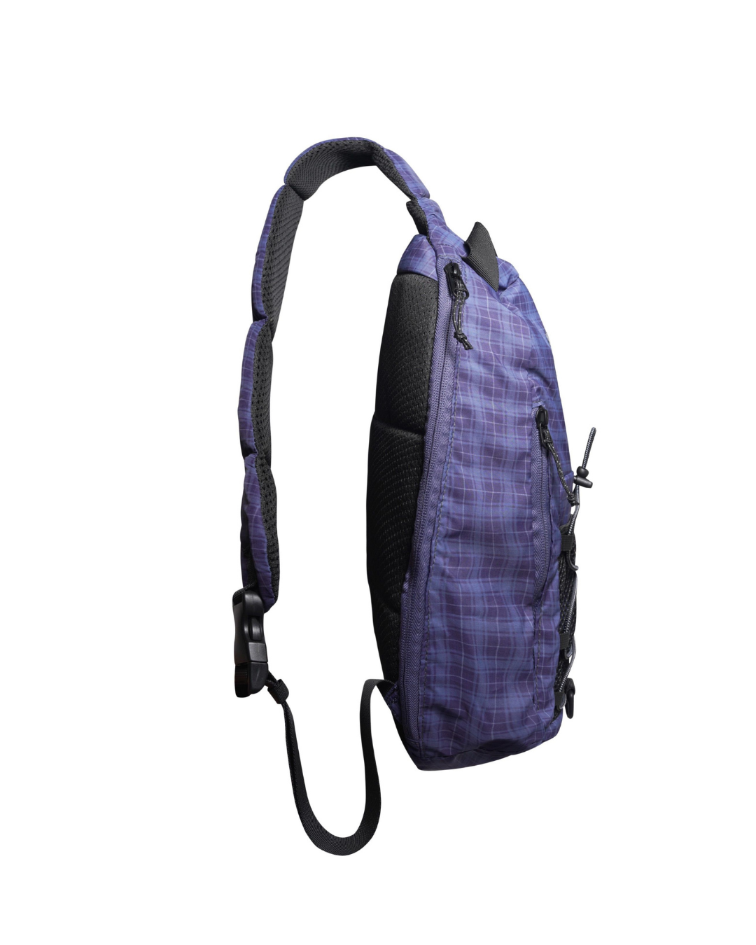 BUTTER GOODS Express Shoulder Bag - Navy Plaid