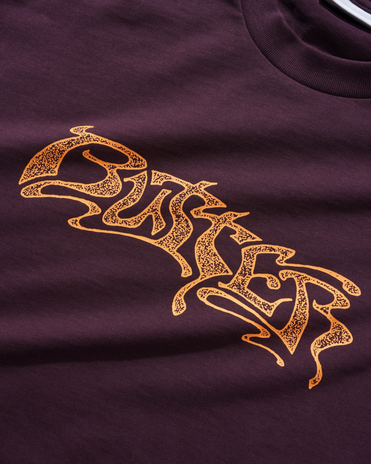 BUTTER GOODS Drummer Tee - Eggplant