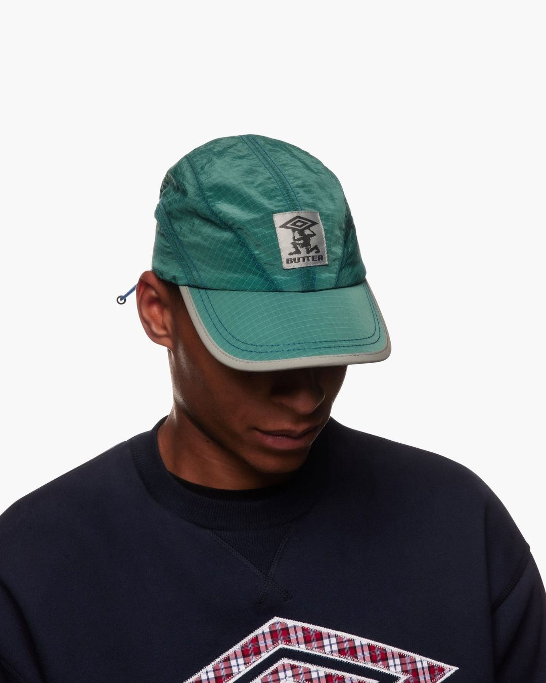 BUTTER GOODS | UMBRO Diamond Terrain Cap - Navy/Slate
