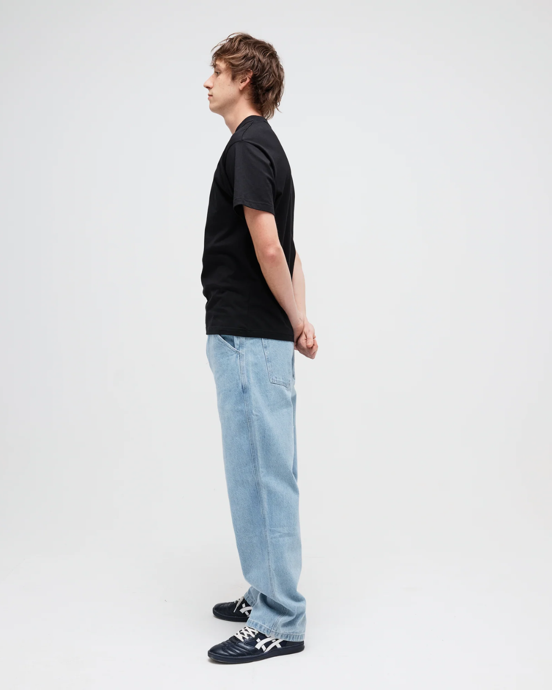 Passport Workers Club Classic Jean - Washed Light Indigo