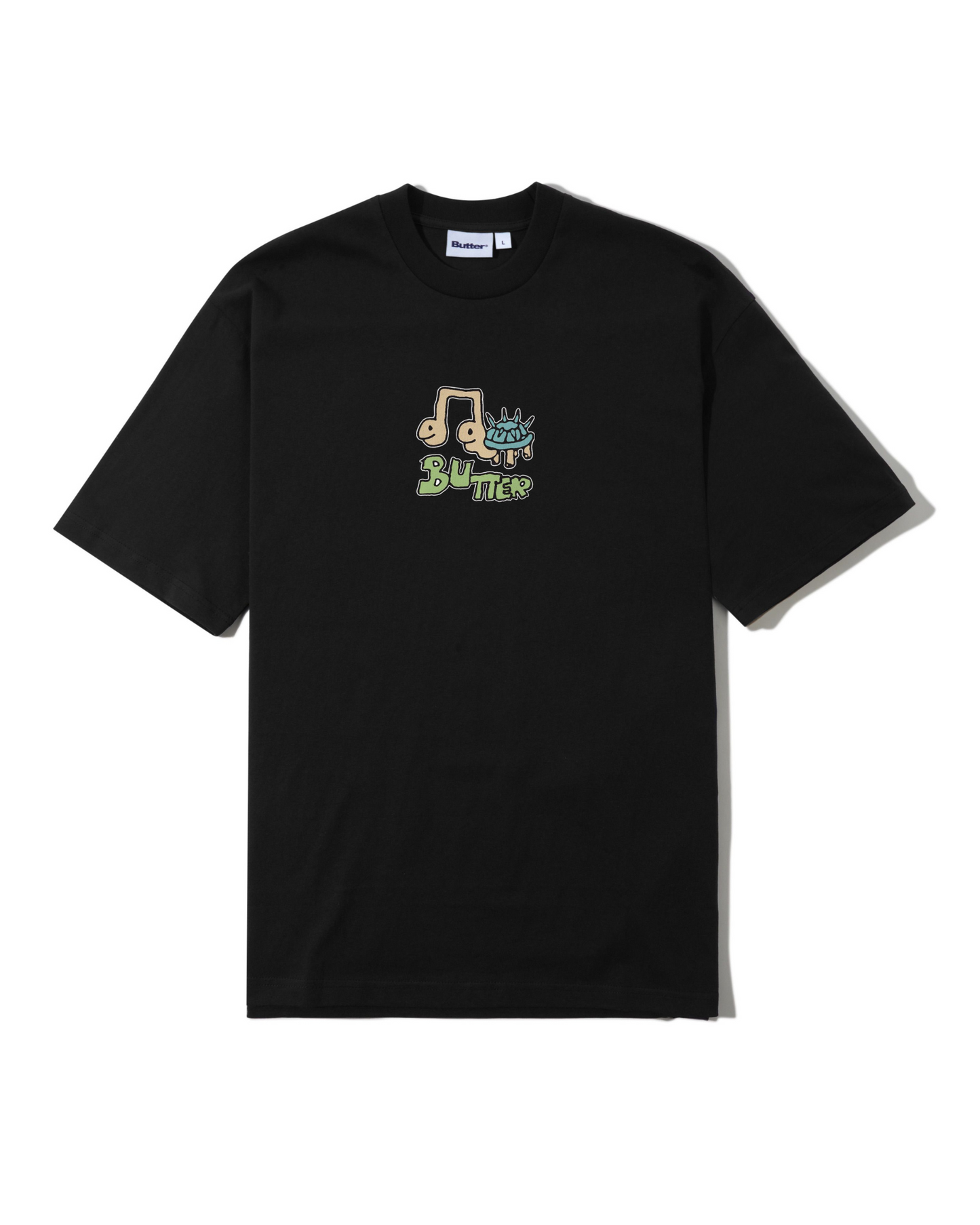 BUTTER GOODS Turtle Tee - Black