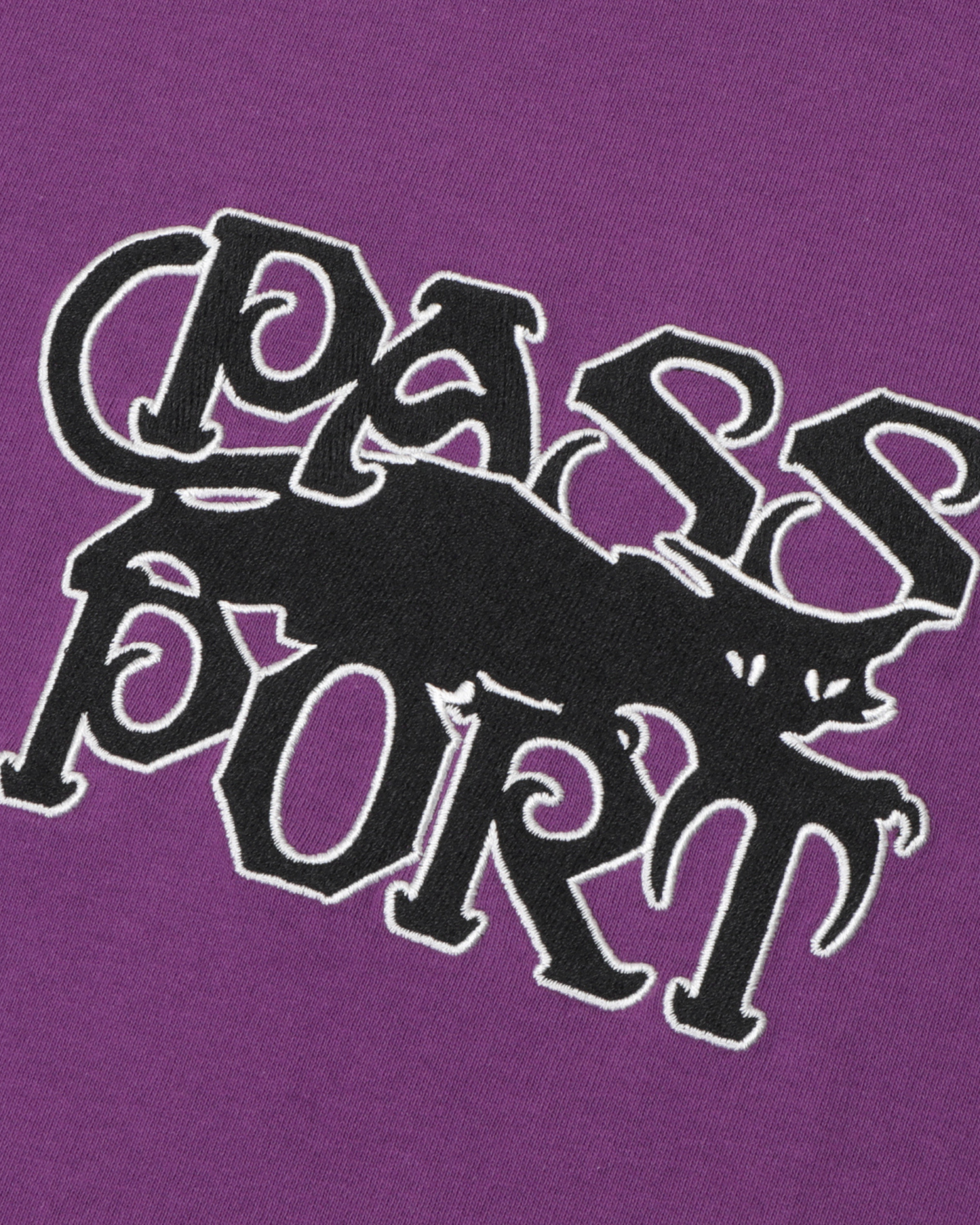 Passport Slinkin Tee - Eggplant