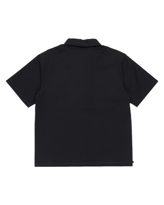 Passport Glyph Packers 1/4 Zip Shirt - Black