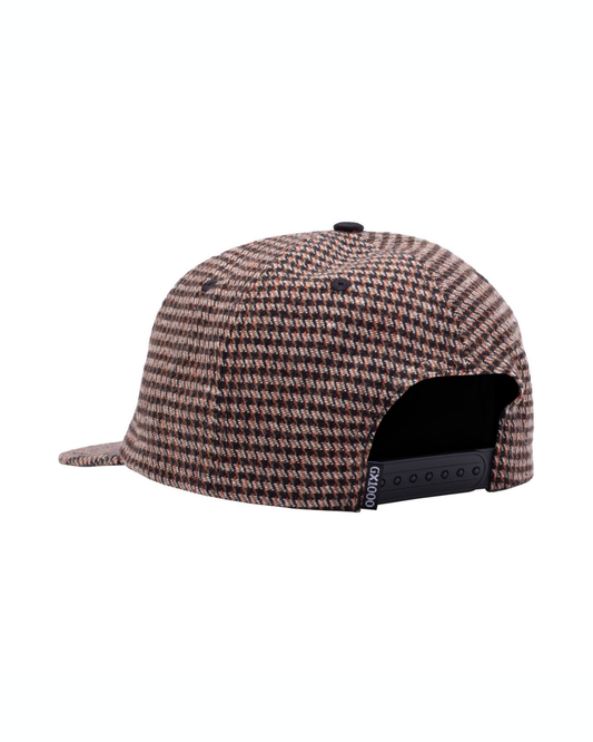 GX1000 Mini OG Logo Houndstooth Hat - Brown/Black
