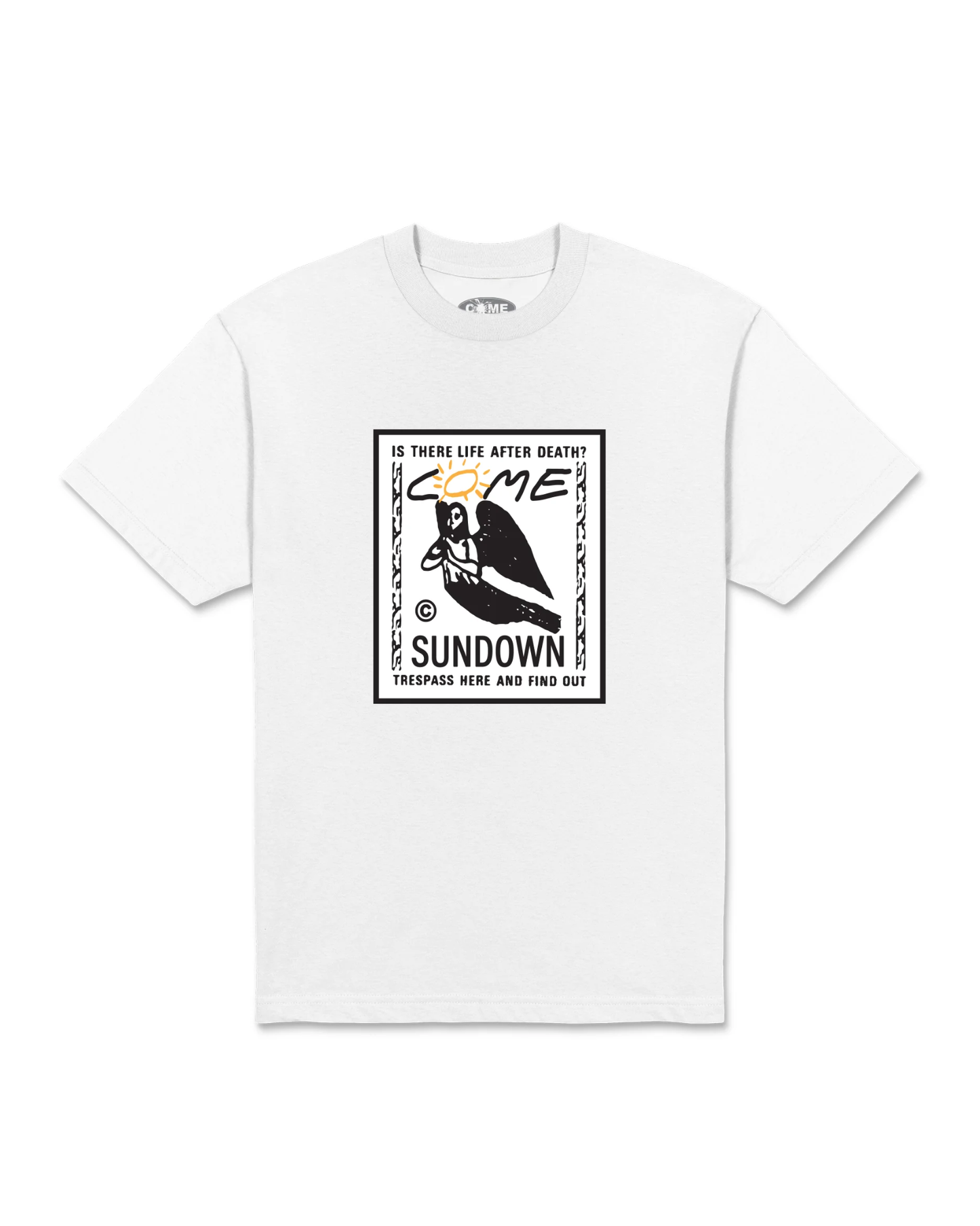 COME SUNDOWN Trespass S/S Tee - White